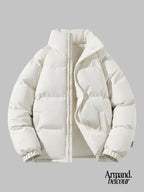 Arlo | Comfortabele Heren Pufferjas Beige / S *Comfortabele Heren Pufferjas -Arlo