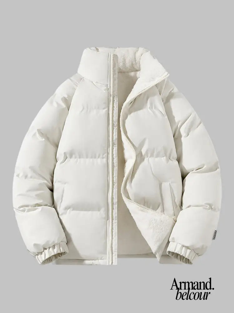 Arlo | Comfortabele Heren Pufferjas Beige / S *Comfortabele Heren Pufferjas -Arlo