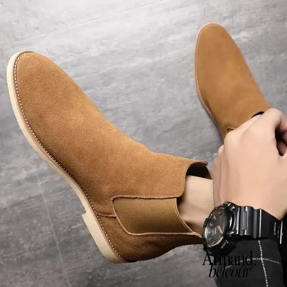 Armendo | Botas Chelsea de piel suave