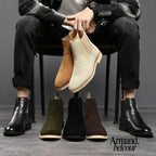 Armendo | Botas Chelsea de piel suave