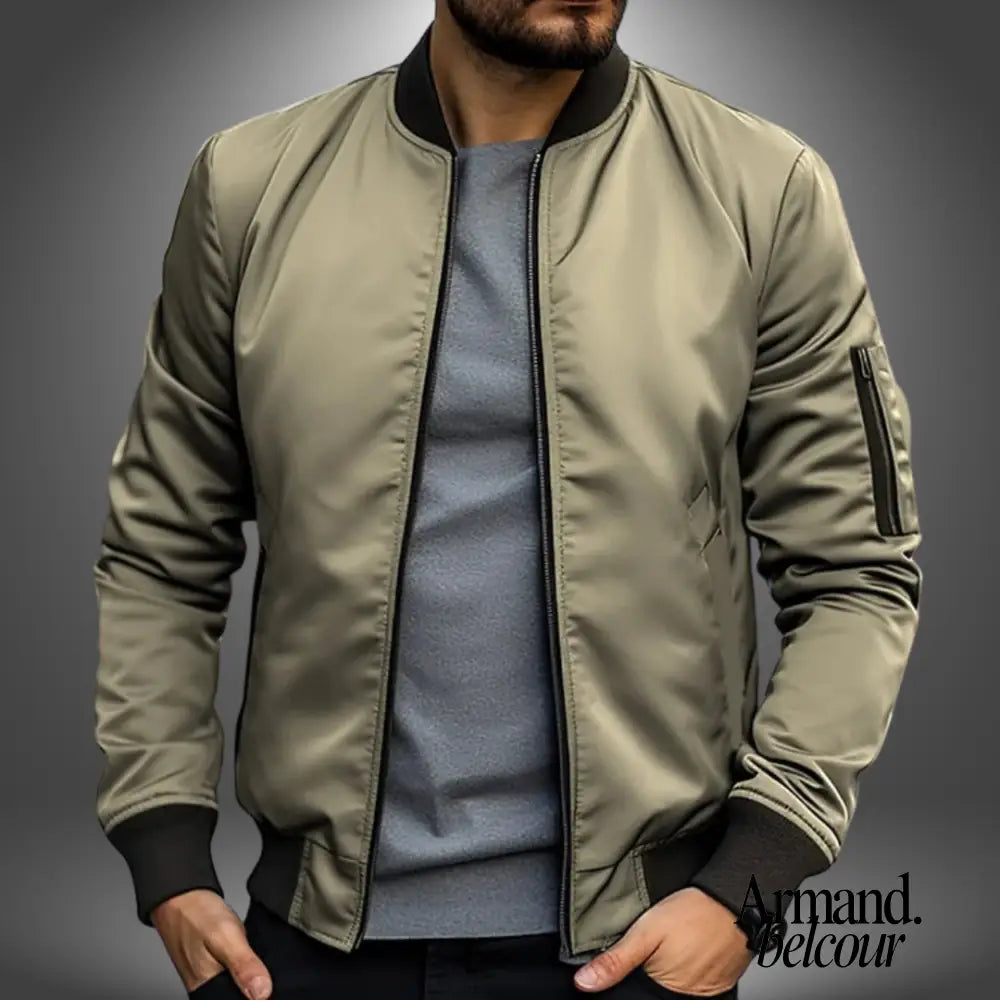 Benjamin | Chaqueta ligera impermeable Beige / S