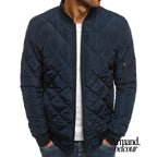 Benson | Chaqueta acolchada de algodón atemporal Azul marino / S Jacket