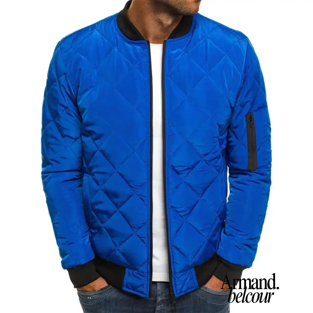 Benson | Chaqueta acolchada de algodón atemporal Azul / S Jacket