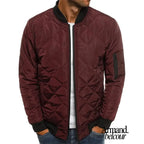 Benson | Chaqueta acolchada de algodón atemporal Granate / S Jacket