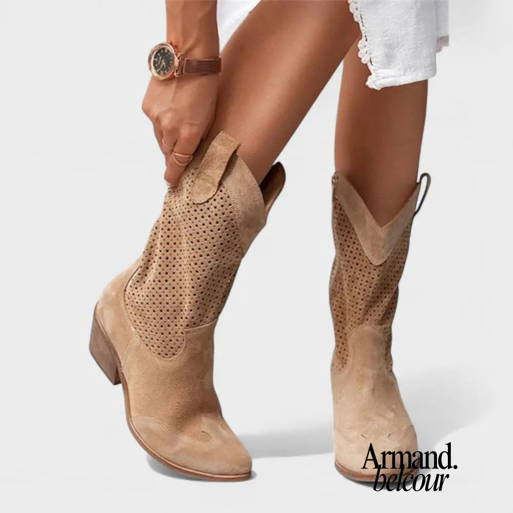 Berta | Botas cómodas y elegantes Marrón / 34