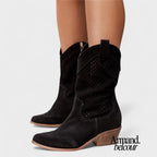 Berta | Botas cómodas y elegantes Negro / 34