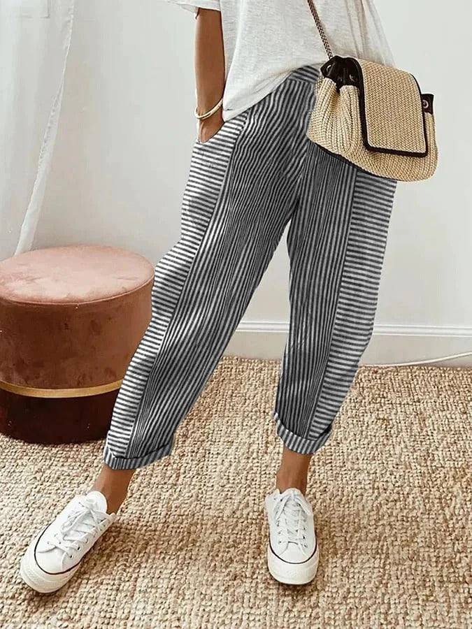 Milena | Gestreifte Hose