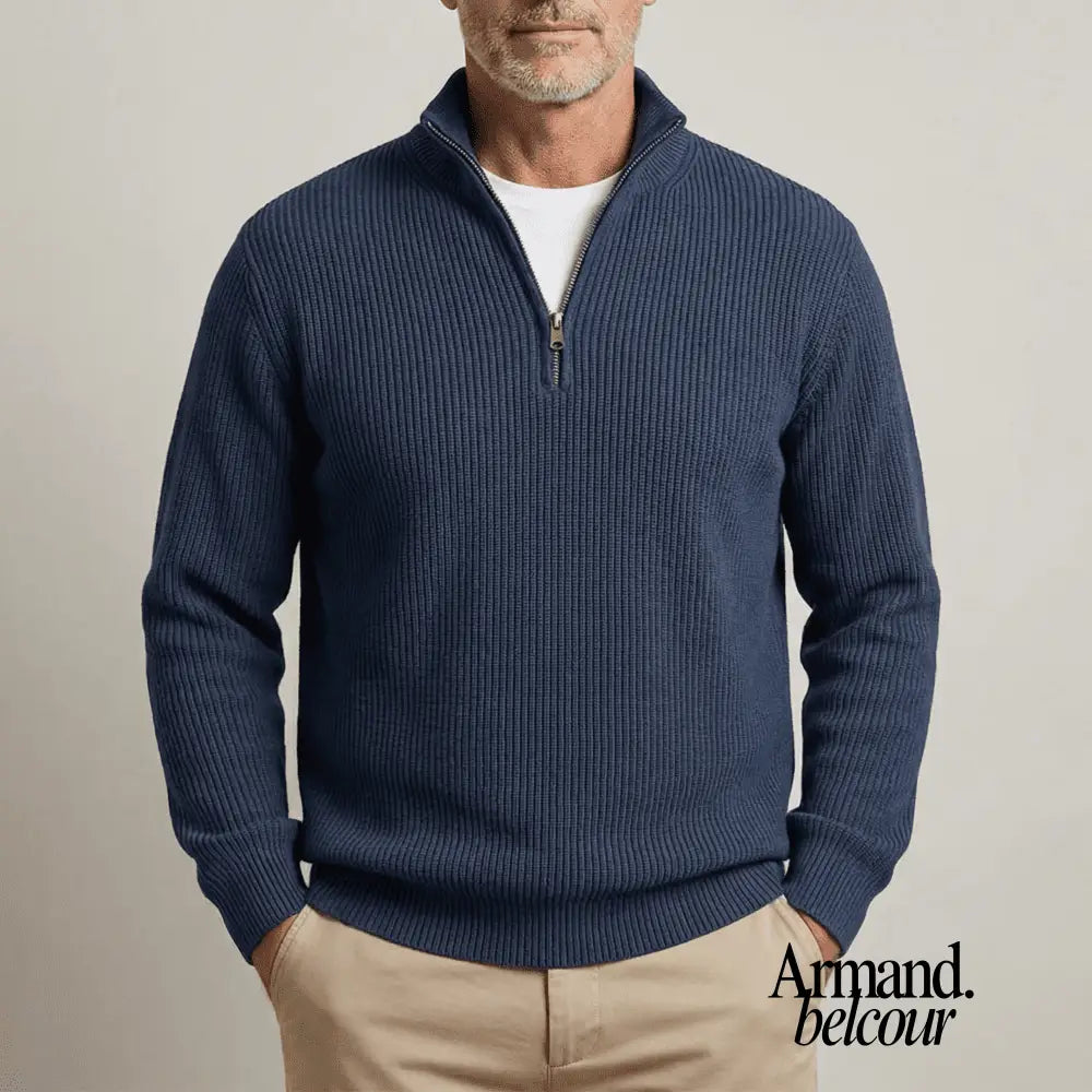 Caelum | Suéter elegante y casual Azul marino / S