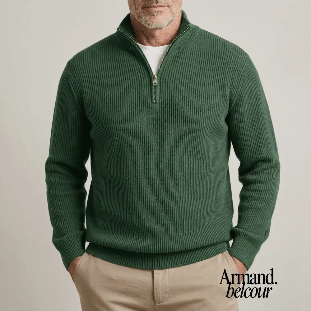 Caelum | Suéter elegante y casual Verde oliva / S