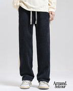 Caspar | Pantalones deportivos de pana con diseño de gofre New Arrivals