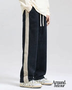 Caspar | Pantalones deportivos de pana con diseño de gofre New Arrivals