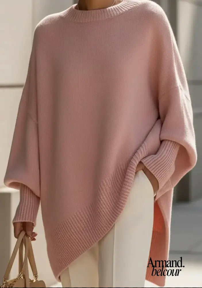 Claudia | Jersey casual de mujer Rosa / XS