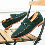 Climent - Mocasines casuales de ante antideslizantes