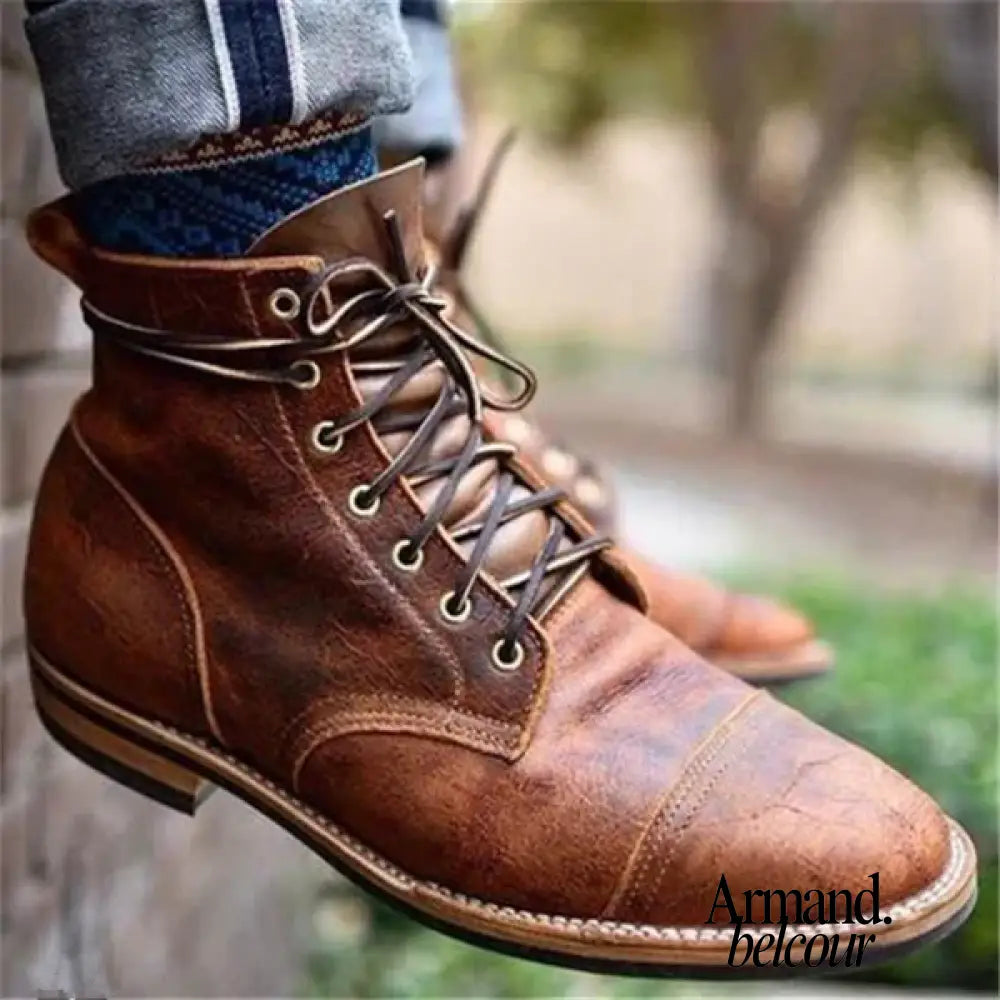 Cristian | Botines de piel de primera calidad