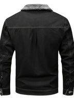 Jeffry | Suéter de cuello alto de punto de manga larga