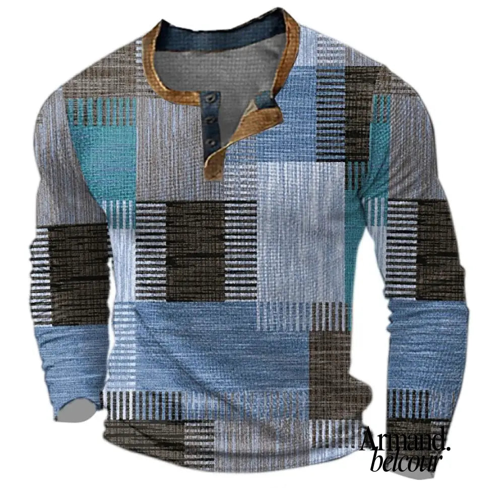 Darío | Suéter de lana lujoso y suave Azul / S