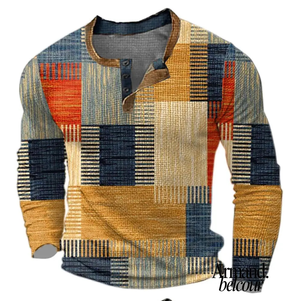 Darío | Suéter de lana lujoso y suave Naranja / S