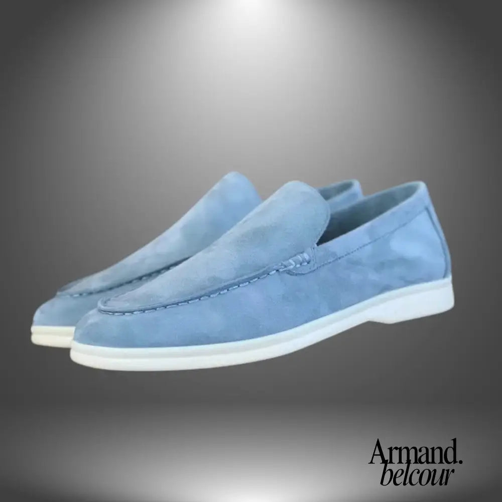 Elia | Mocasines elegantes para hombre Azzurro / 38