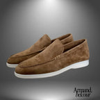Elia | Mocasines elegantes para hombre Marrone Chiaro / 38