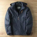 Eric | Abrigo casual elegante Azul Marino / M