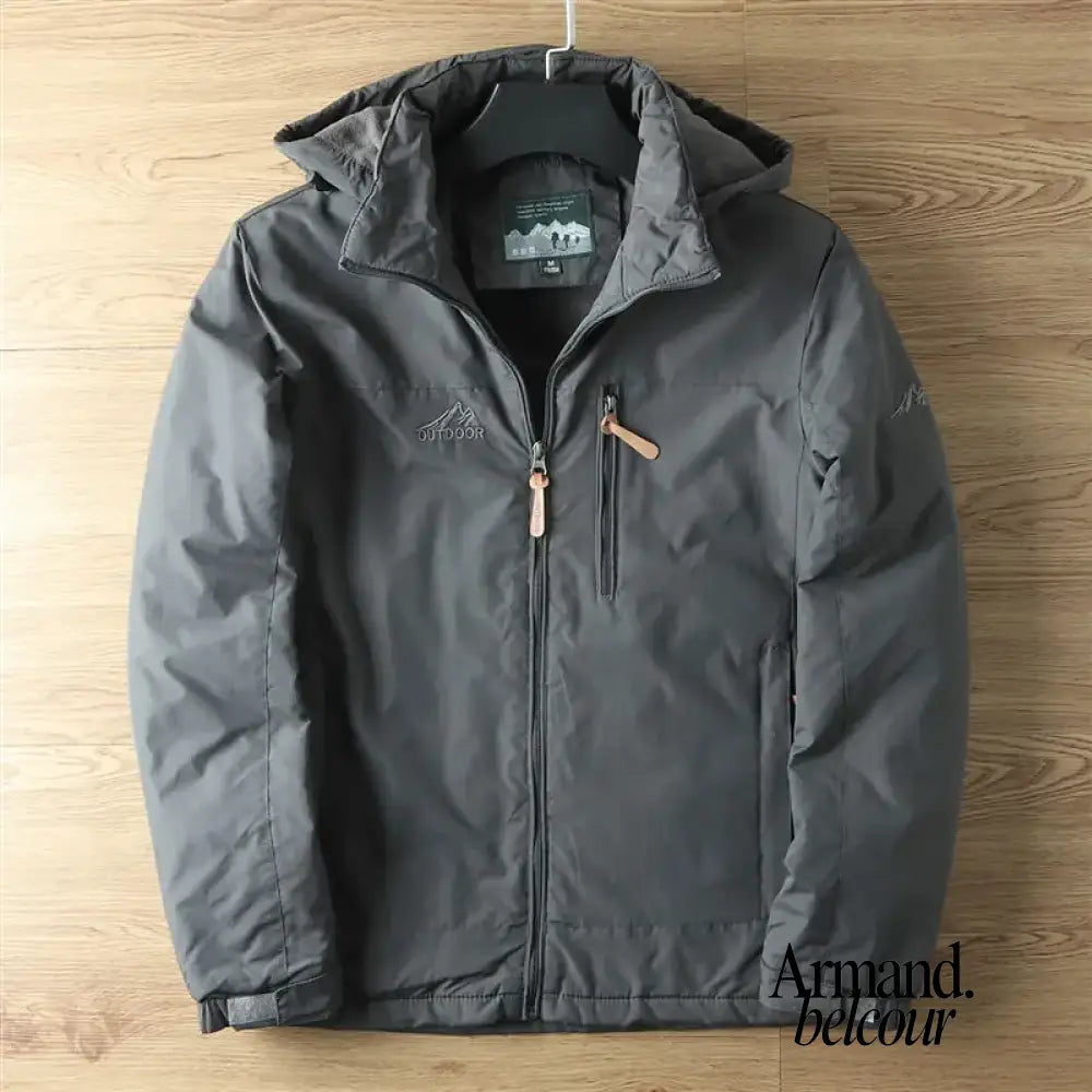 Eric | Abrigo casual elegante Gris / M