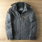 Eric | Abrigo casual elegante Gris / M