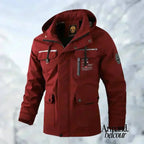 Eric | Chaqueta impermeable para exteriores Rojo / M