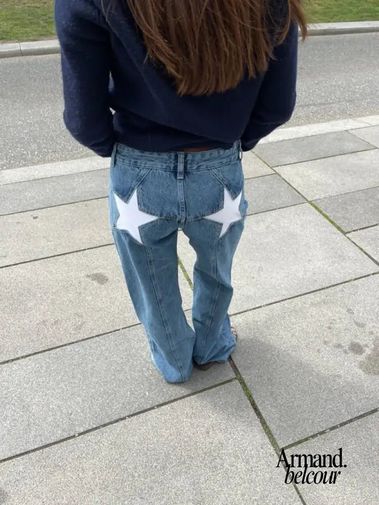 Estela | Jeans Vintage Star Azul Claro/Estrella Blanca / S-36 jeans