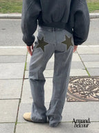 Estela | Jeans Vintage Star Gris/Estrella Verde / S-36 jeans