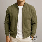 Ezequiel - Giacca Classica a Maniche Lunghe Verde / S