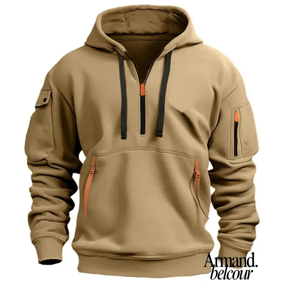 Felipe | Sudadera urbana y versátil Caqui / S