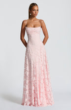 Francis | Romantisches Spitzen-Maxikleid