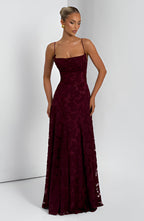 Francis | Romantisches Spitzen-Maxikleid