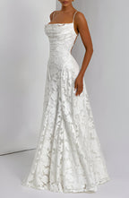 Francis | Romantisches Spitzen-Maxikleid
