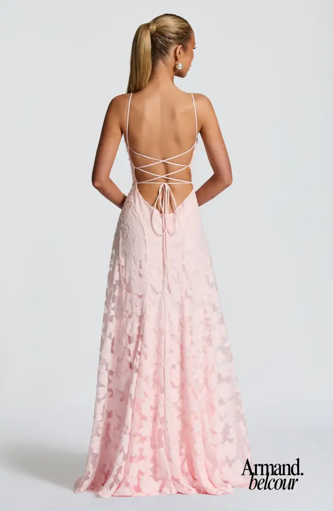 Francis | Vestido largo de encaje romántico Kleider