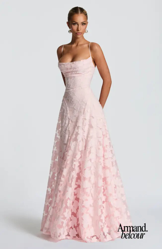 Francis | Vestido largo de encaje romántico Kleider