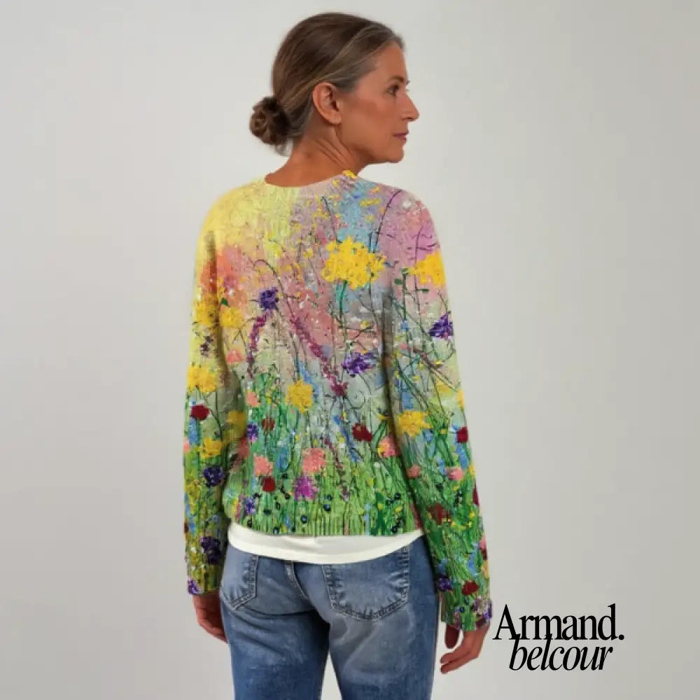 Francisca - Suéter de lana tejido a mano