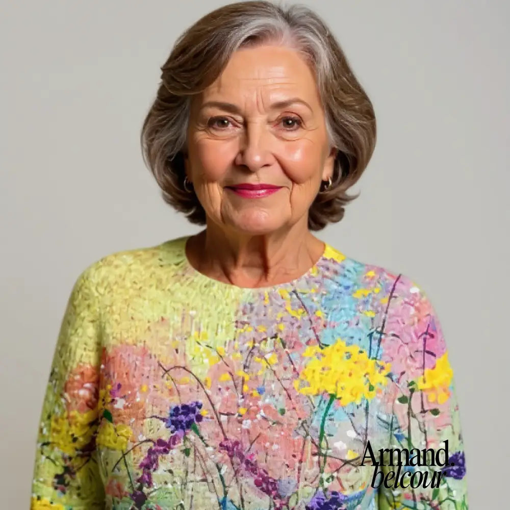 Francisca - Suéter de lana tejido a mano