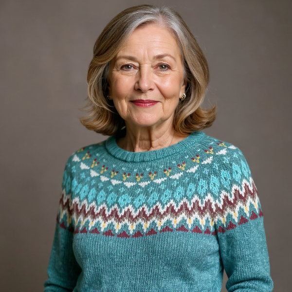 Chiara | Suéter de lana tejido a mano