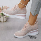 Gabriela | Zapatillas deportivas de sujeción con brillantes