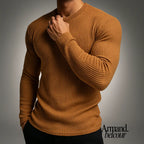 Germán | Suéter acanalado Marrón / S