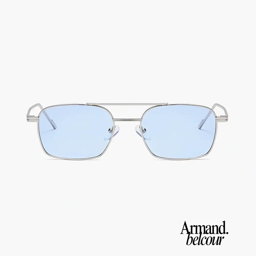 Ginebra. Plateado/Azul Cielo