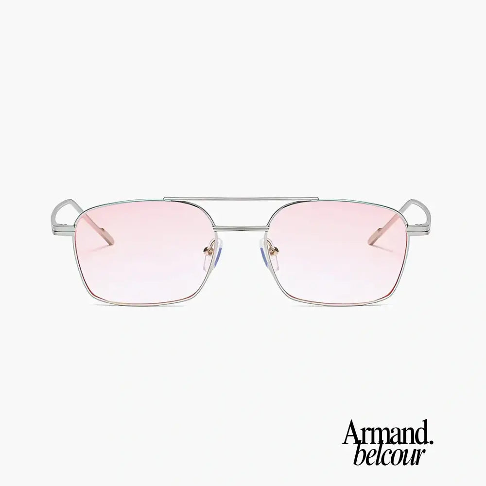 Ginebra. Plateado/Rosa