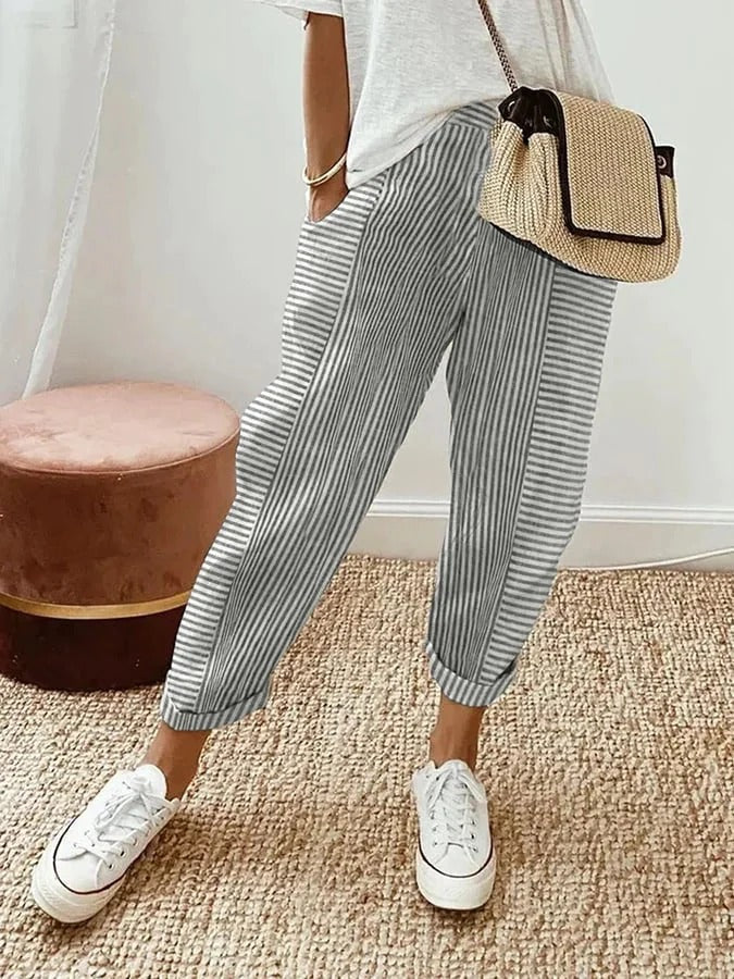 Milena | Gestreifte Hose