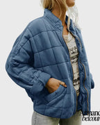 Grid | Chaqueta elegante Azul Claro / S