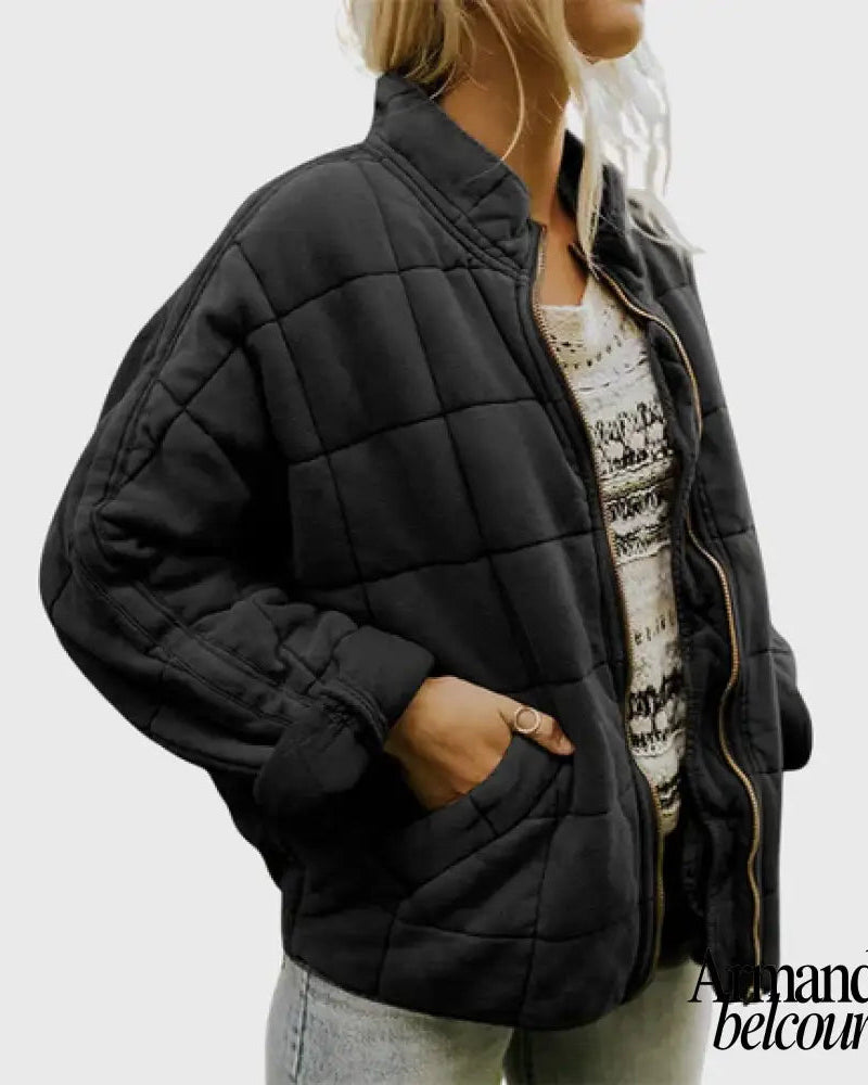 Grid | Chaqueta elegante Azul Marino / S