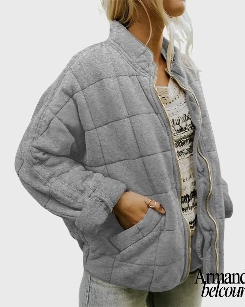 Grid | Chaqueta elegante Gris / S