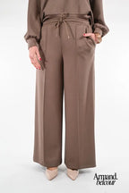 Hally | Pantalón cómodo para mujer - Marrón Abbigliamento e accessori