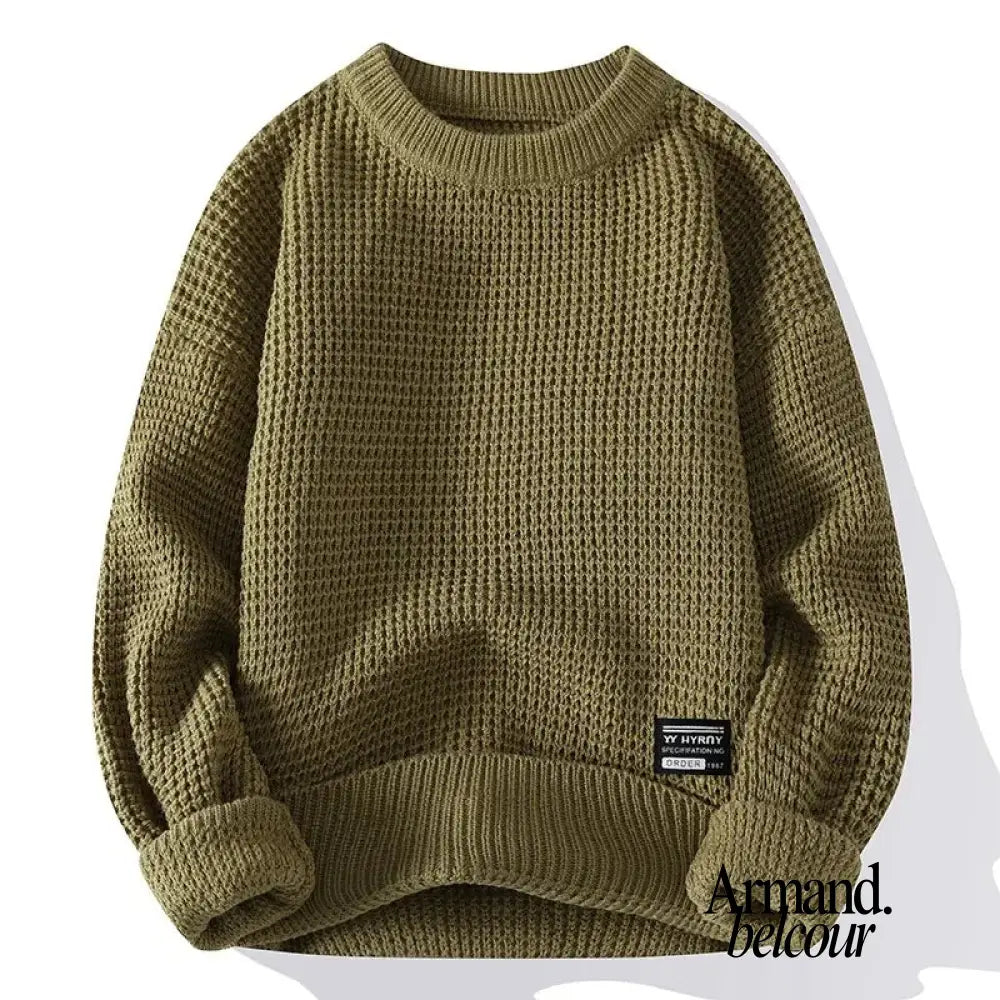 Hanna | Suéter de punto de manga larga Verde / M