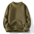 Hanna | Suéter de punto de manga larga Verde / M